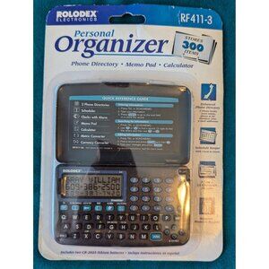 Vintage NEW Rolodex Personal Organizer